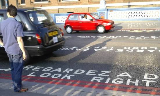 Look right!