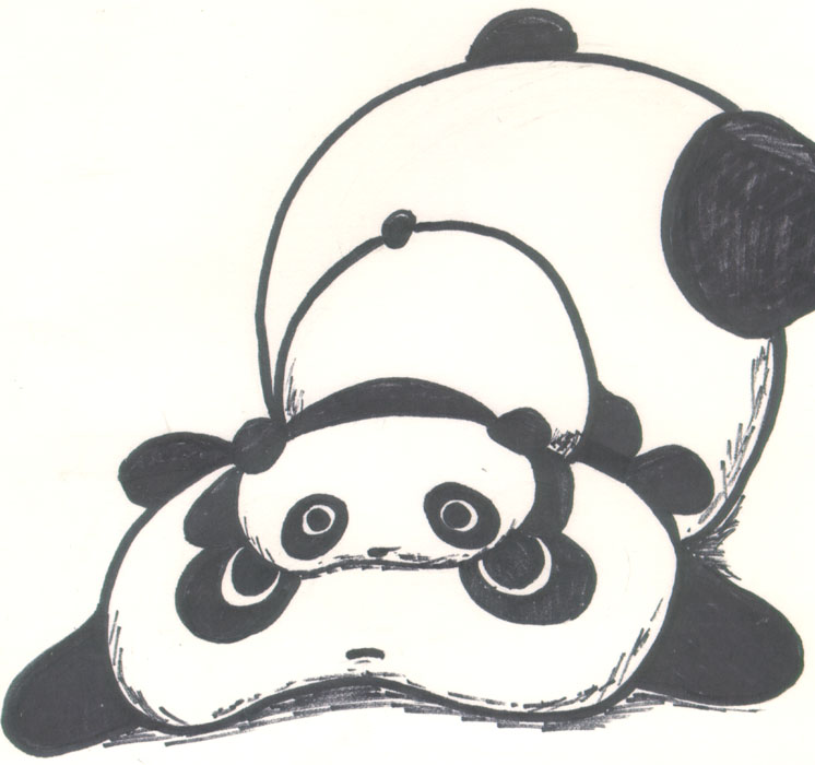 A Big Panda Hello To Fluffipuff's
