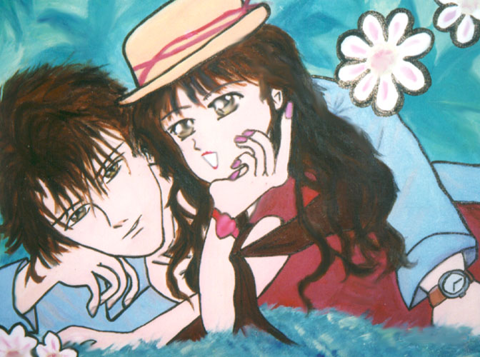 resting couple