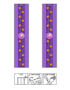 piglet colored bracelets