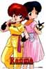 Ran-chan, Akane, and P-chan, being kawaii!