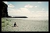 Fine sandy beach of South Piha in front of the house 8kb
