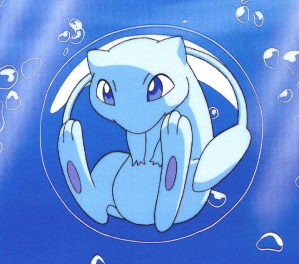 Mew in a bubble