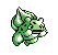 Bulbasaur and its evolusion; Ivysaur and Venusaur