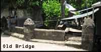 Old Bridge used when transferring the Church
