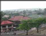 Panoramic view taken from atop the Church