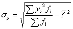 desviacion y