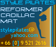 Style Pilates Studio Bangkok Thailand|Pilates classes in Bangkok Thailand:Pilates mat classes,Pilates reformer classes,pilates cadillac lessons,Pilates equipment courses in Bangkok Thailand|Pilates workshops in Bangkok Thailand|authentic Pilates method combines yoga classes and fitness exercise|Geraldine Marques Frediani,certified Pilates instructor,PhysicalMind institute certification|corporate Pilates classes in Bangkok|Pilates private,duet,group instruction|Pilates store:shopping for Pilates products,Pilates accessories|Thai massage therapy|pilate classes at Style Pilates studio or at any location:Bangkok,Thailand,Asia,hotel,serviced apartments,condominium,fitness centrs,resort,club,association,group,alumni,centre,studio,school,hospital,clinic,spa|body mind pilates method programs for health,weight management,fitness,golf,sport,sports,athletes,dance,ballroom dance,ballet,back,pain,diseases,pregnancy,postnatal,moms;women,men,seniors,kids,teens]|Pilates studio:soi Langsuan,thanon Ploenchit,Lumpini,Pathumwan,Chitlom,Wireless road,Ratchadamri,Lumpini park|BTS,skytrain:Chit Lom,Phloen Chit,Rajdamri,Siam,Saladaeng;MRT,subway:Silom,Lumphini|Discover the strength in your body,the power of your mind