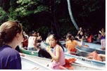 go boathike! look, itz cathy! yay!