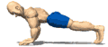 THAT's wut i'm talkin about...REAL pushups!! =)&nbsp; SUPER BUFF!!! =)