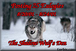 25 Eulogies for the Week