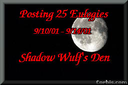 25 Eulogies for the Week
