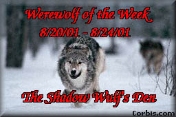 Werewolf of the Week