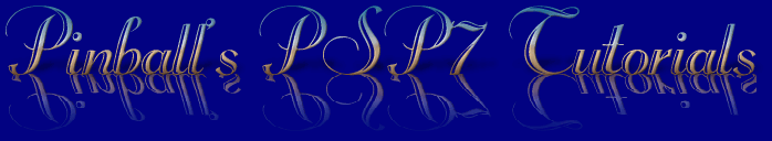 Welcome to My Paintshop Pro Tutorials page