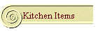 Kitchen Items