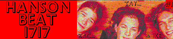 Hanson Beat 1717 OFFICIAL banner