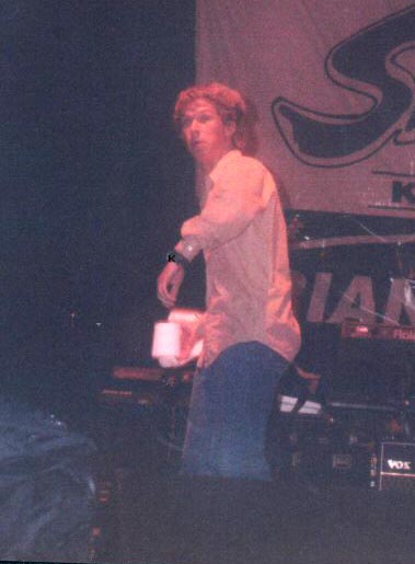 Ike Throwing Toilet Paper to Audience