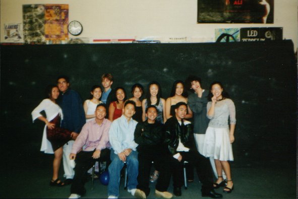 Top: Michelle, Lawrence, Me, Josh, Angela, Jan, Amy, Elaine, Matthew, Rochelle. Bottom: Alex, Alex, Mark, Richard