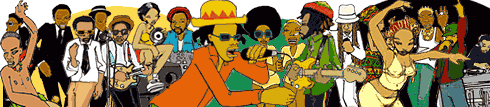 people singing & dancing