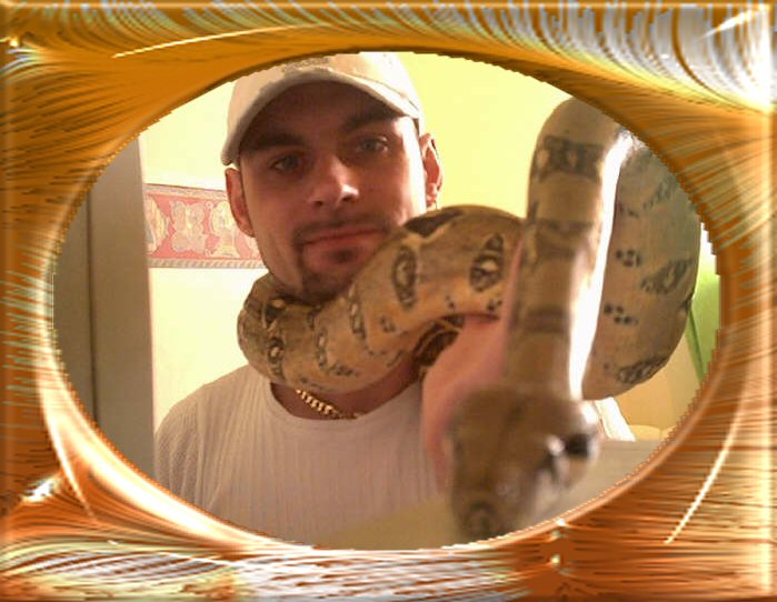 Is that a snake in your pocket or are you just happy to see me?