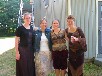 Emily Collins, Me, Valerie Sharpe, Melana Drost