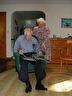 "grammy" and "poppy".. at their house on the way back to MA...