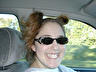 ..as we sat in traffic in PA and CT...
