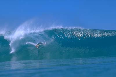 Paul Roach dropin' somewhere in the Pacific.