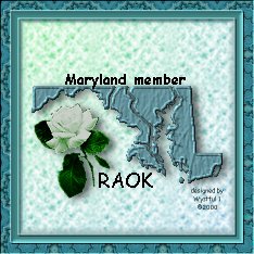 RAOK Member from Maryland USA