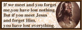 Never Forget Jesus