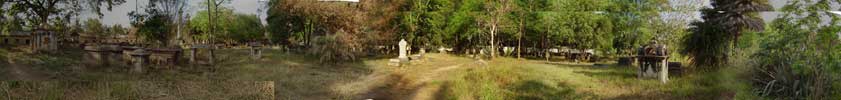 a panormic view of Agram Cemetery