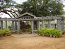 The open air Chapel at St. Johns Cemetery Kalpully