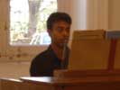 The church organist