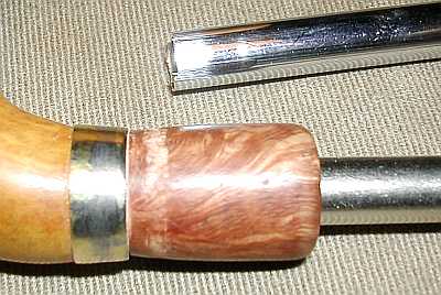  The band and the ferrule in place 