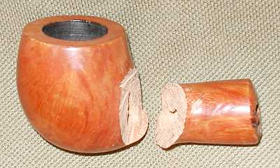  The shank cut off the bowl 