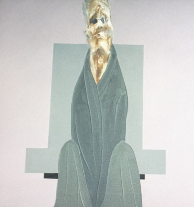 figurative oil paintings on canvas painted directly from images stored in the imagination 'endgame #1'