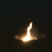 looping campfire gif