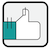 social media like icon