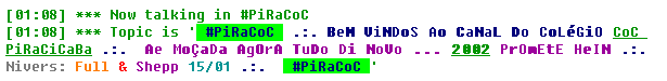 -=- #PiRaCoC Website -=-