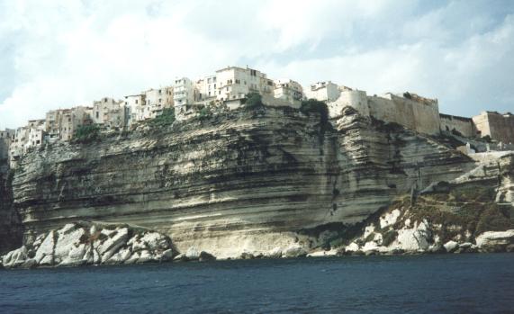 Bonifacio vista dal mare