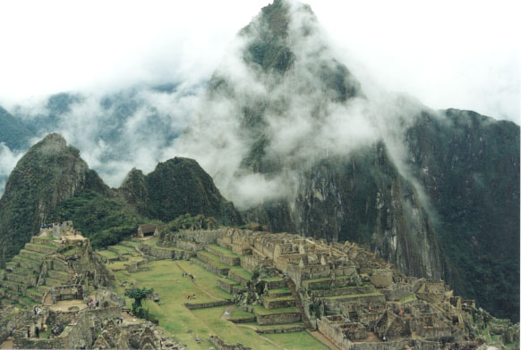 Il sito di Macchu Picchu e Huayna Picchu