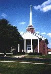 at church