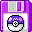 Master Ball Floppy Disk