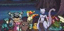 Mewtwo and the other clones
