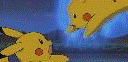 The clones Pikachu attacks Pikachu