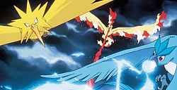 Zapdos, Articuno and Moltres