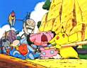 Both gangs try to free Charizard