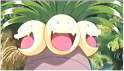 Exeggcute evolves into Exeggutor