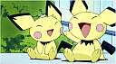 Pikachu spots the Pichu brothers