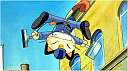 Meowth gets blasted away!